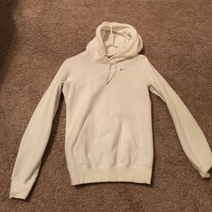 Nike white hoodie